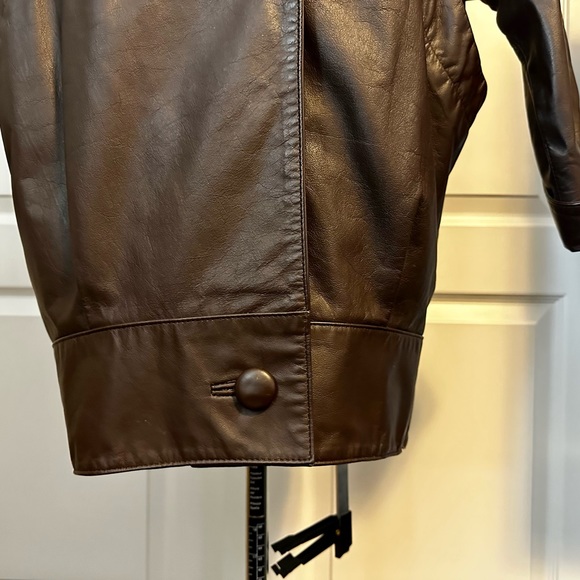 Lowell & Whitney 1980’s Vintage Leather Jacket - Picture 4 of 10